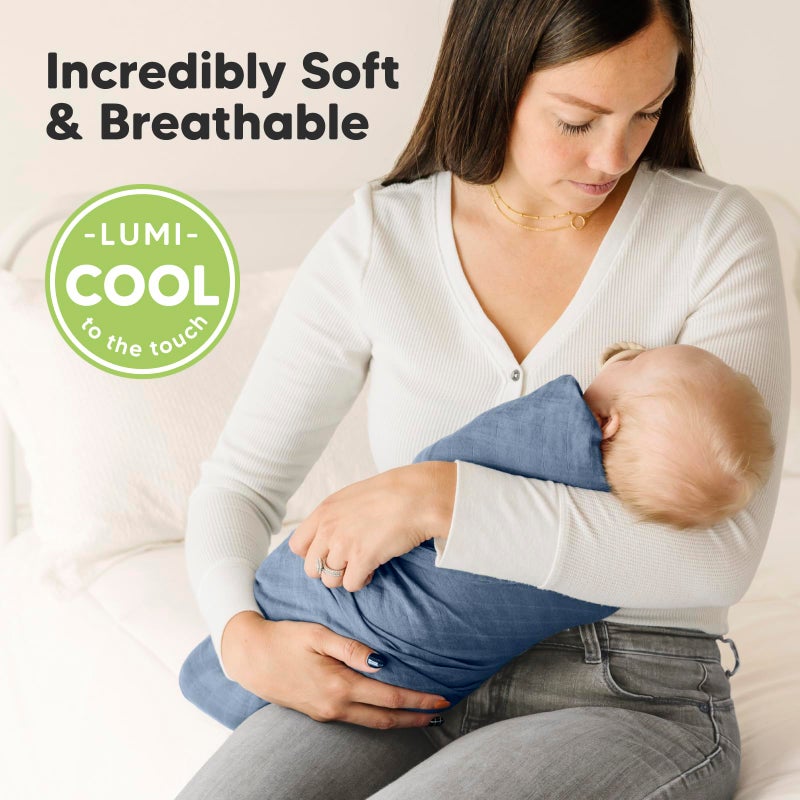 KeaBabies 4-Pack Muslin Swaddle Blankets for Baby Boys, Girls - Organic Baby Blankets for Girl, Boy, Baby Swaddle Blanket Unisex, Receiving Blankets, Swaddles for Newborns, Newborn Baby Essentials (Corals) - Image 2