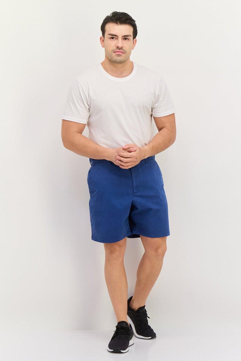 GAP شورتات أساسية بسيطة للرجال بطول 8 بوصات، زرقاء - Image 4