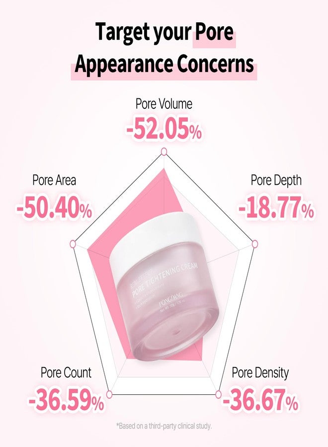 PONGDANG Real Effect Tightening Cream (1.76oz | ZeroPore Cream with White Truffle PDRN, NMN, Vegan Collagen | Skin Elasticity, Rich Hydration, Agang Care for Face | Korean Skin Care - Image 5