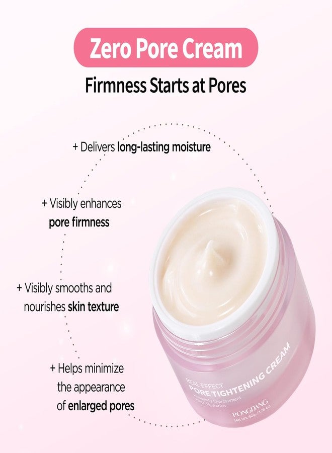 PONGDANG Real Effect Tightening Cream (1.76oz | ZeroPore Cream with White Truffle PDRN, NMN, Vegan Collagen | Skin Elasticity, Rich Hydration, Agang Care for Face | Korean Skin Care - Image 2