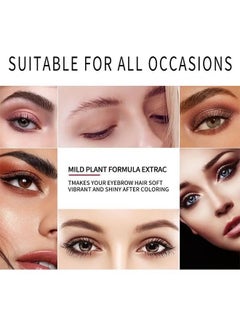 ICONSIGN Eyebrow Tint Dye Kit Black  - Image 5