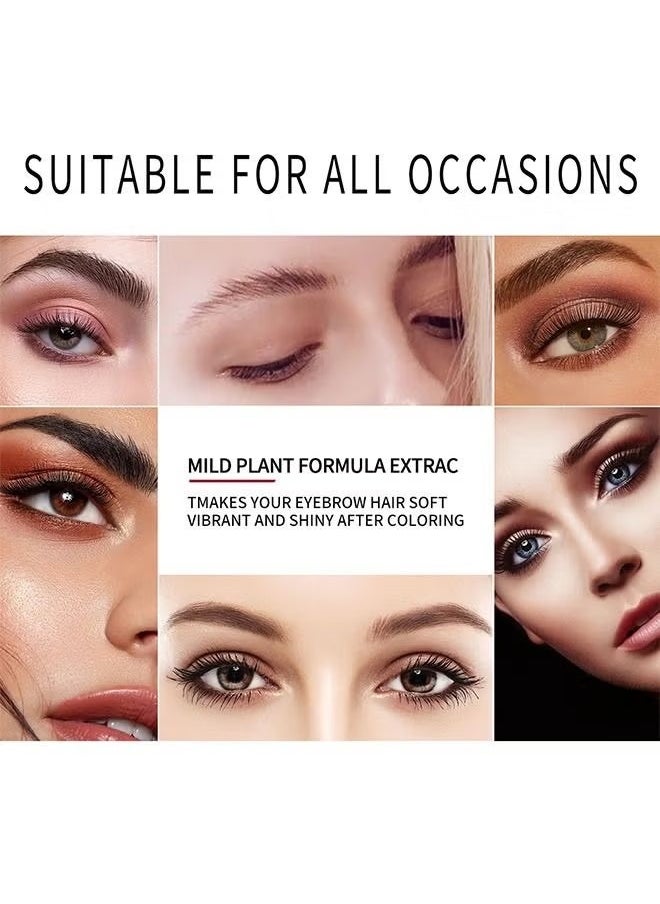 ICONSIGN Eyebrow Tint Dye Kit Black  - Image 5