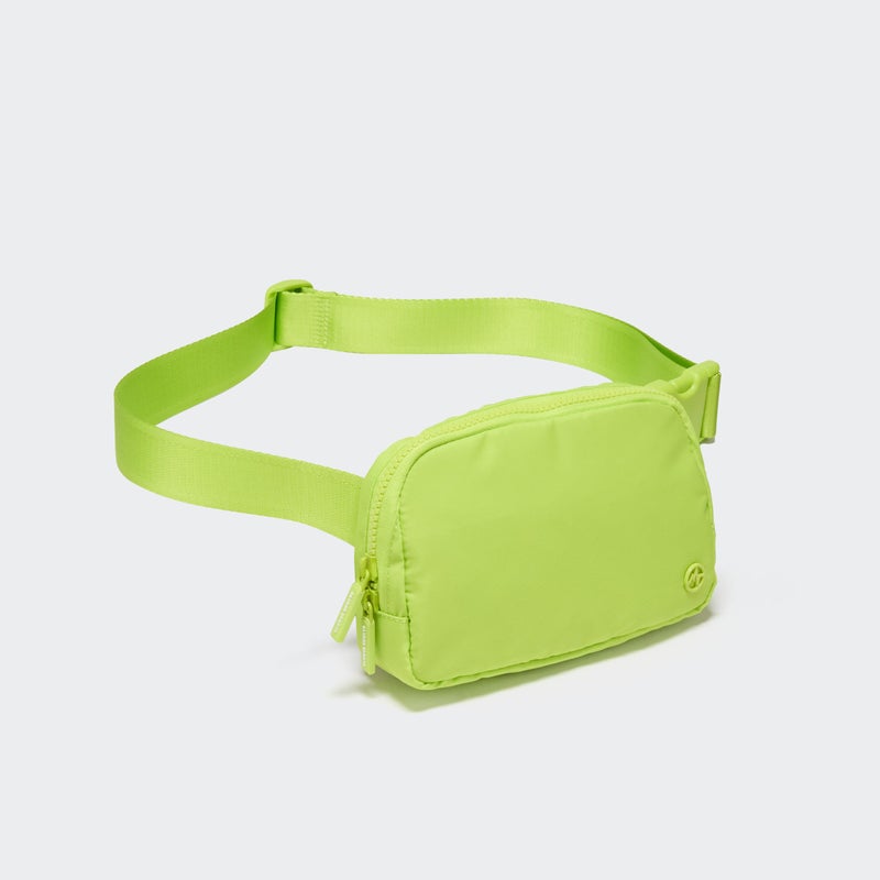 Pander Two Way Zipper Fanny Pack Nylon Everywhere Belt Bag for Women, Water Repellent Waist Packs, Crossbody Bags with Adjustable Strap(Grape Green). - Image 4
