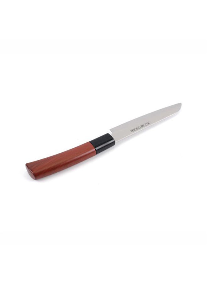 CLASSYTOUCH - Stainless Steel Chef Knife, Wood Textured Abs Plastic Handle - Image 1