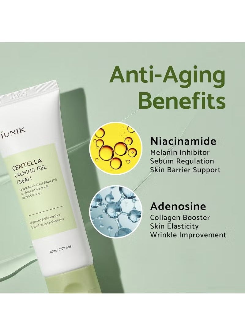 iUNIK Centella Calming Gel Cream 60 ml - Image 5