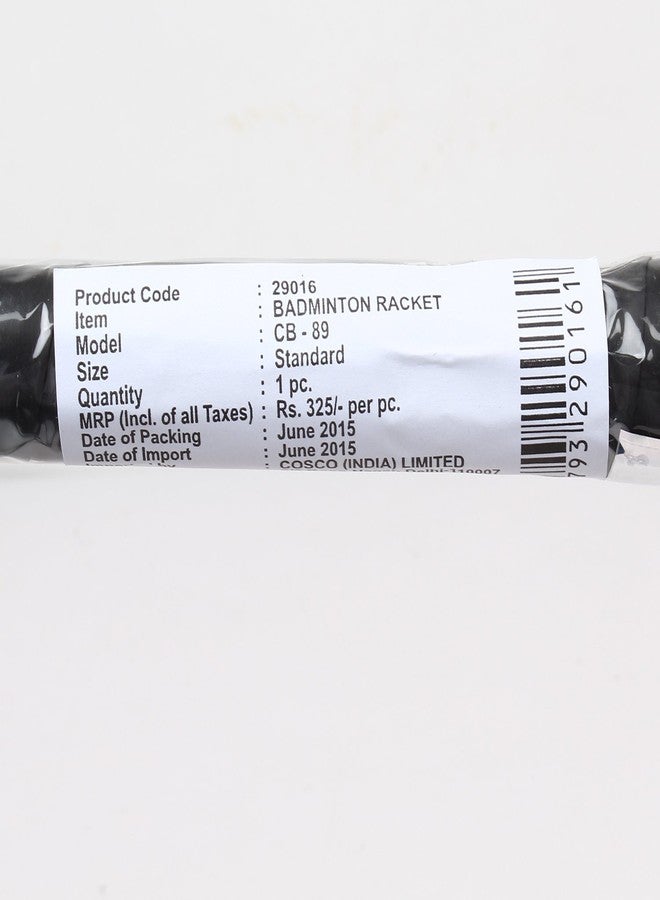 كوسكو مضرب تنس الريشة كوسكو سي بي-89 من الألومنيوم، (حجم قياسي، أزرق/أسود) - Image 5