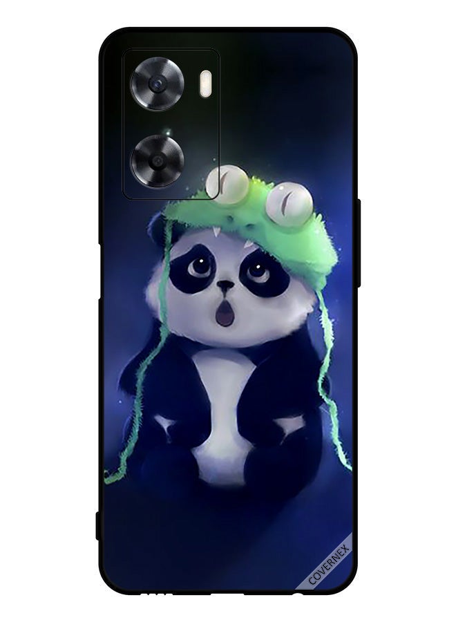 Covernex Protective Case Cover For Oppo A57s Panda In Cap - Image 1