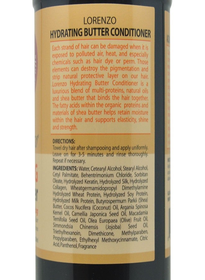 Lorenzo Hydrating Butter Shampoo & Conditioner Set - Image 3