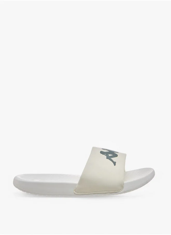 كابا Men's Logo Print Slip-On Slides