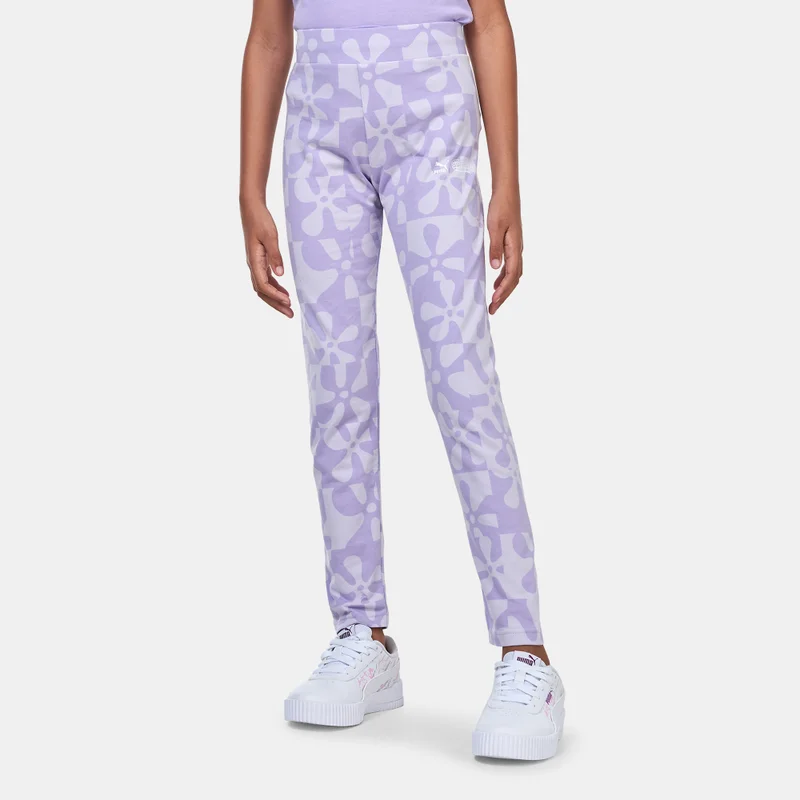 PUMA Kids' x SpongeBob T7 Allover Leggings