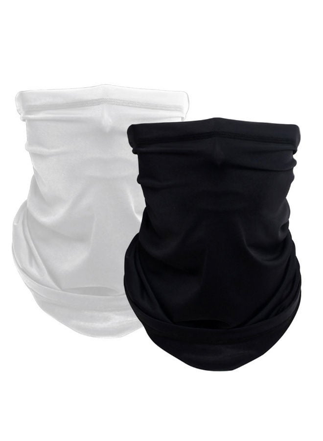 NIBEMINENT 2-Piece Sun Protective Neck Gaiter Outdoor Cycling Scarf Set  - Image 1