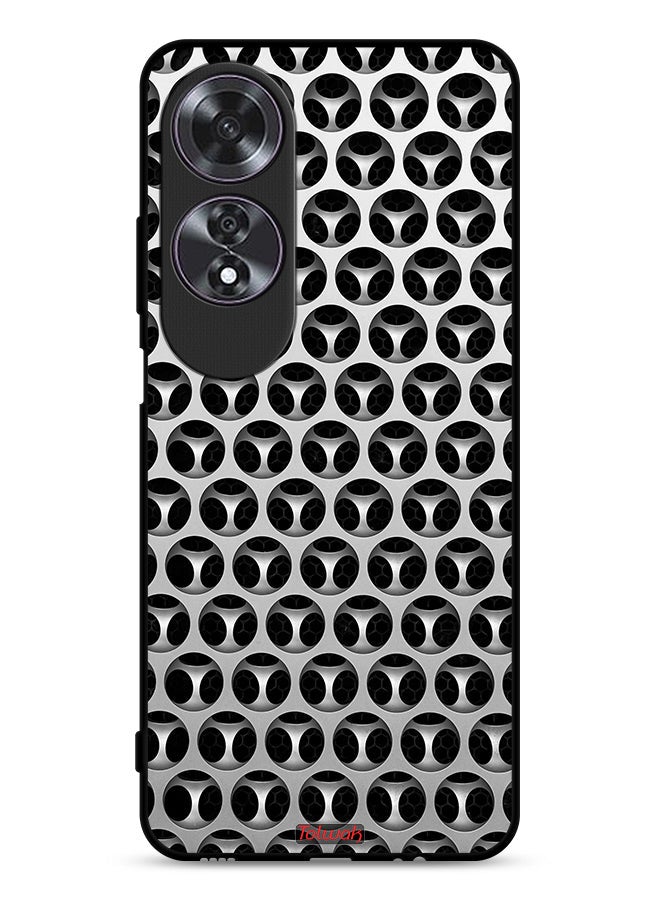 Tolwak Oppo A60 Protective Case Cover Horology Hands Pattern - Image 1