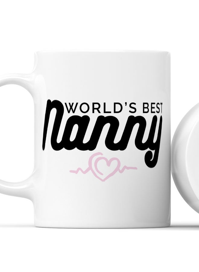 LIT كوب قهوة أفضل هدية للجدة كوب أبيض أفضل هدية للأجداد أفضل هدية للجدة - Image 2