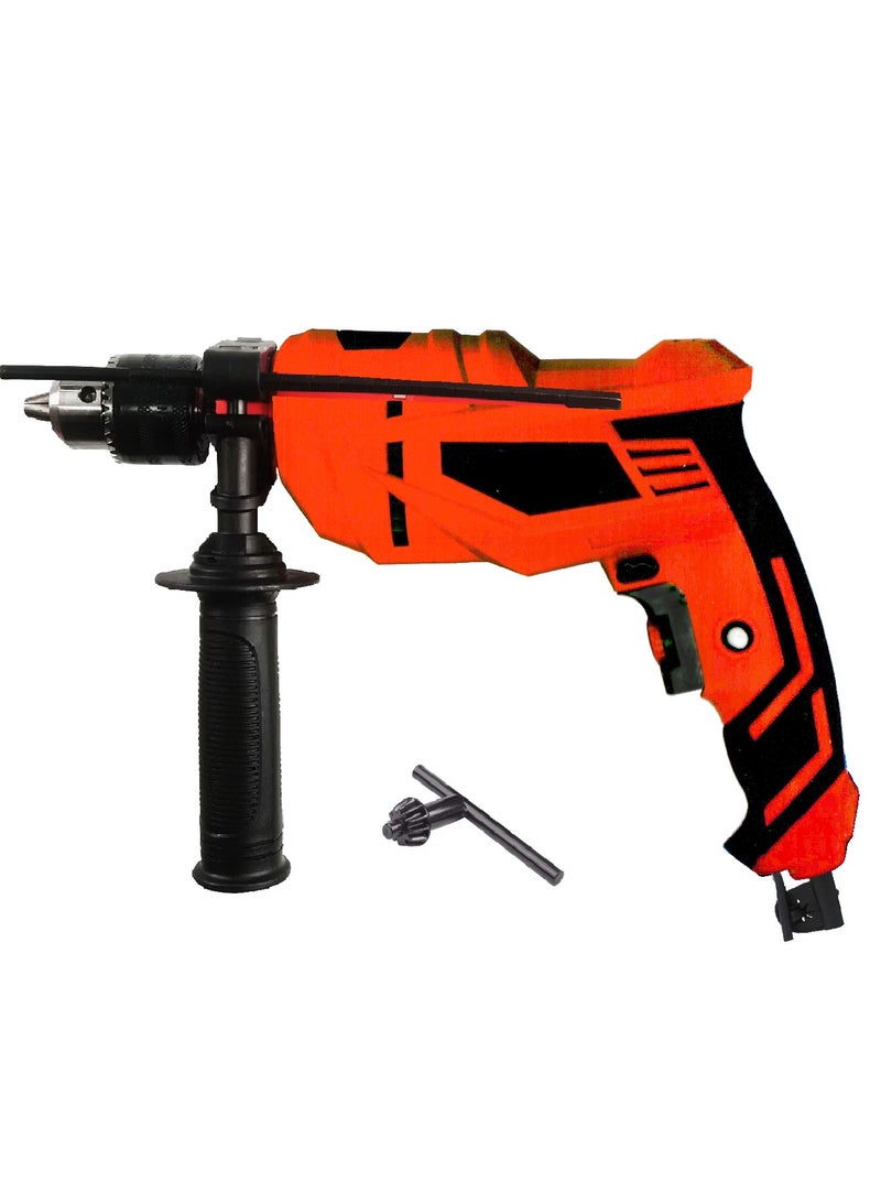 هايماكس مثقاب كهربائي بالطرق سلكي قدرة حفر 13 ملم بقدرة 710 وات  للمعادن و الاسمنت و الخشب - Image 2