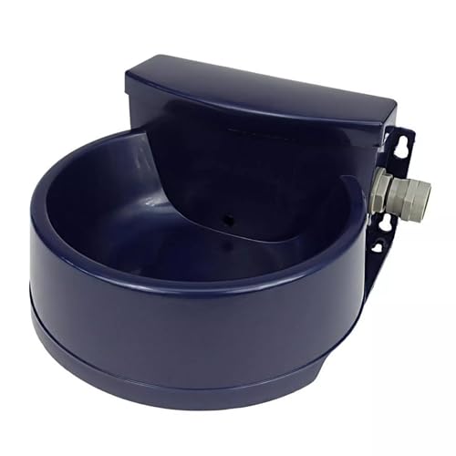 Coastal Pet Bergan Auto-Wata - Outdoor Dog & Cat Water Dispenser - Automatic Water Bowl for Pets - Made from Durable, BPA-Free Plastic - Self-Watering Cat & Dog Bowl - Navy, 48 Ounces - Image 1