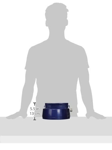 Coastal Pet Bergan Auto-Wata - Outdoor Dog & Cat Water Dispenser - Automatic Water Bowl for Pets - Made from Durable, BPA-Free Plastic - Self-Watering Cat & Dog Bowl - Navy, 48 Ounces - Image 3