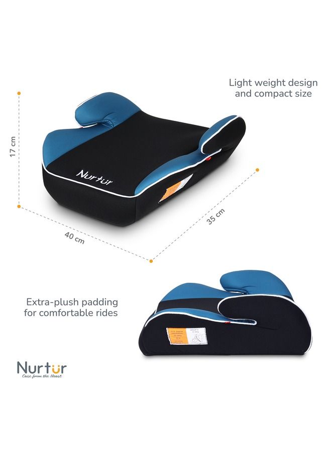 Nurtur Nova Kids Booster Seat Arm Rest Easy to Install Universally Fit  Wide Cushioned Base - Image 4