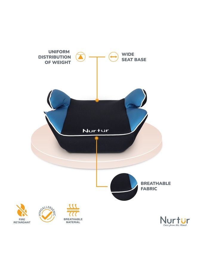 Nurtur Nova Kids Booster Seat Arm Rest Easy to Install Universally Fit  Wide Cushioned Base - Image 3