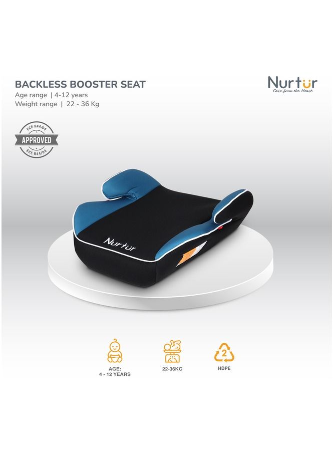 Nurtur Nova Kids Booster Seat Arm Rest Easy to Install Universally Fit  Wide Cushioned Base - Image 2
