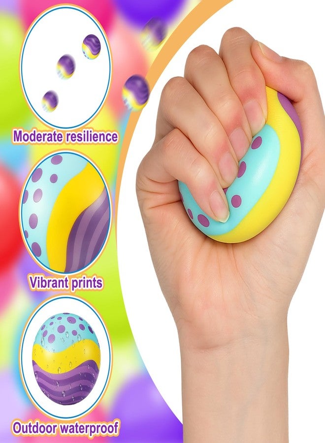 Vertintong 24 Pcs Monsters Birthday Party Favor 2.5 Inch Stress Balls Dots Squeeze Fidget Toys for Kids Adults Blue Purple Monsters Game Party Favors Dots Valentines Gifts for Coworker Classroom Prize - Image 3