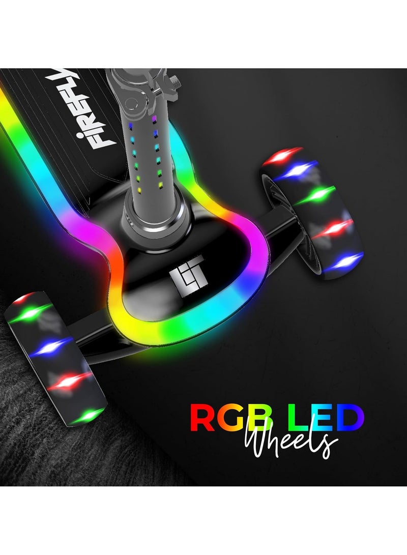 LIT Firefly 3-Wheel Light-Up Scooter with LAVA LED Technology Featuring Bright LED Lights - Image 3