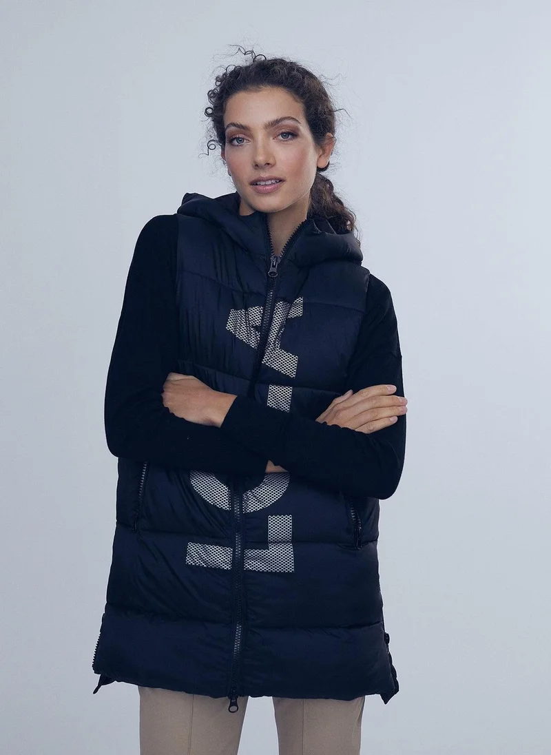 Lola Casademunt Long padded gilet