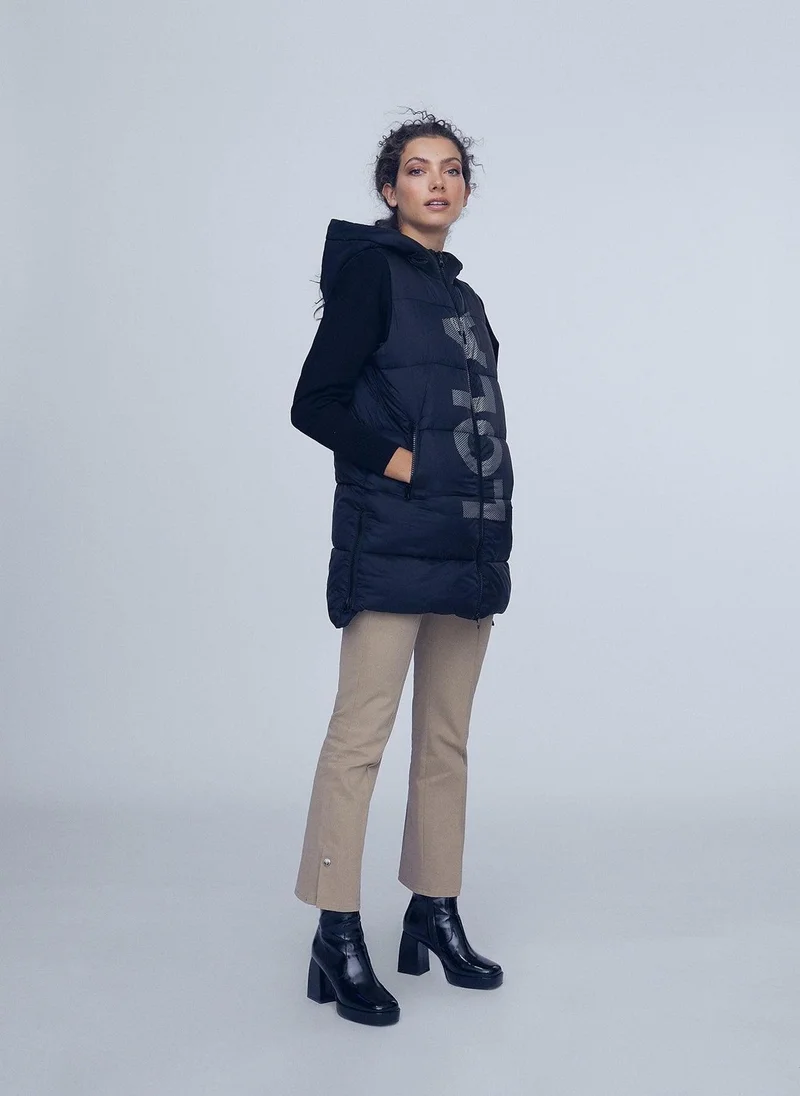 Lola Casademunt Long padded gilet