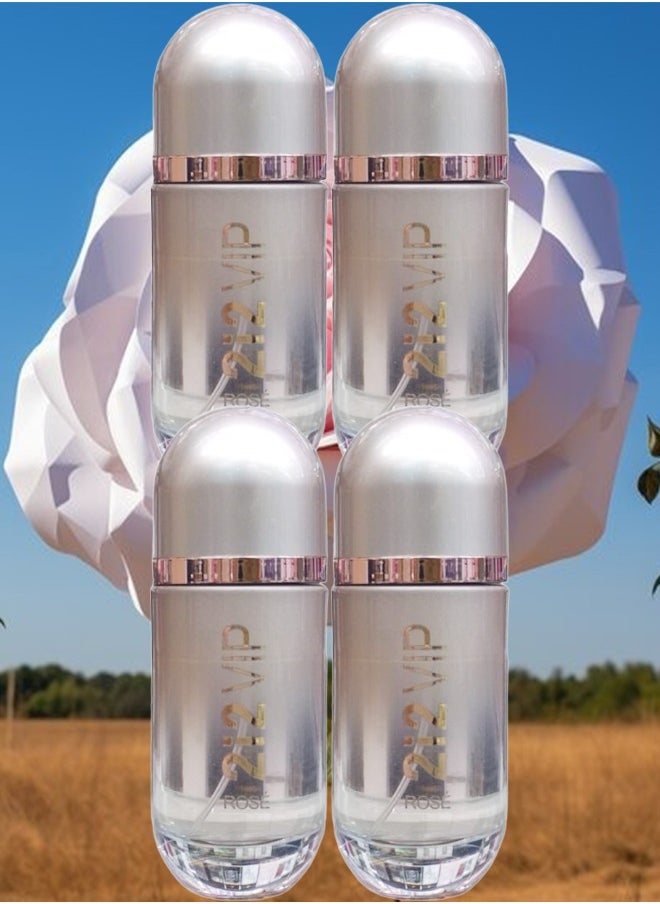 NYC 4 Pieces 2i2 Vip Rose This Is A Private Party Perfume 80ml EDP  - Image 1