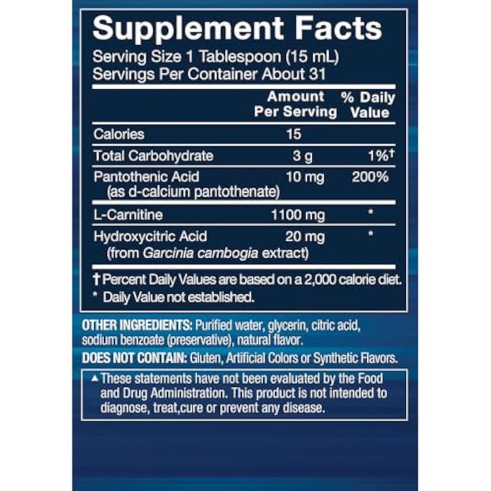 BODYTECH L-Carnitine 1100mg - Supports Fat Metabolism, Energy Production & Muscle Recovery - Raspberry (16 fl oz) - Image 2