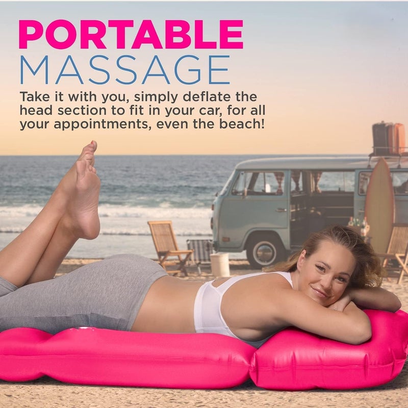 Deoxys Inflatable Pregnancy Pillow - Full Body Maternity Airbed/Float with Hole for Tummy - for Ultimate Sleeping Support & Comfort - Say Goodbye to Pregnancy Related Aches and Pains - Image 5