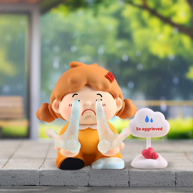 Glowing Life Cartoon Blind Box Collectible Resin Figurine - Image 2