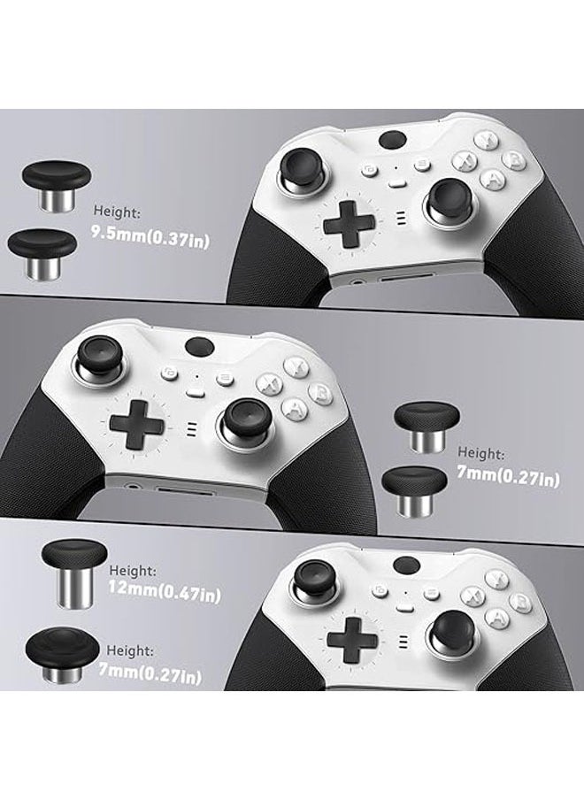 General - Complete kit for Xbox Elite Wireless Controller Series 2, package includes 1 carrying case, 1 base, 4 paddles, 2 DPads, 6 thumbsticks, 1 tool for Xbox One Elite Series 2 core replacement parts - Image 1