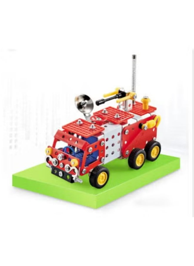 مجموعه اليجو على شكل سياره Metal Models SJ699-132 مكونة من 177 قطعة  - Image 2