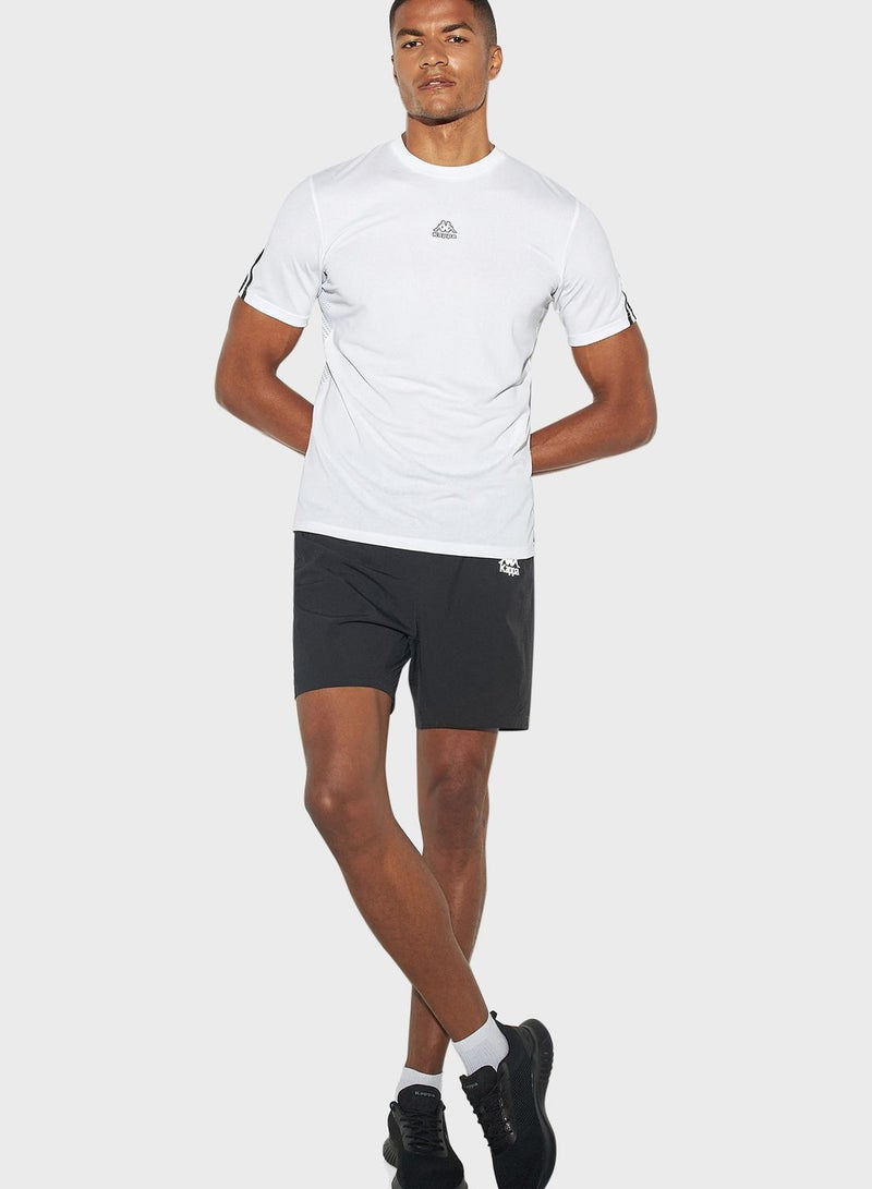 Kappa Logo Detail Shorts - Image 4
