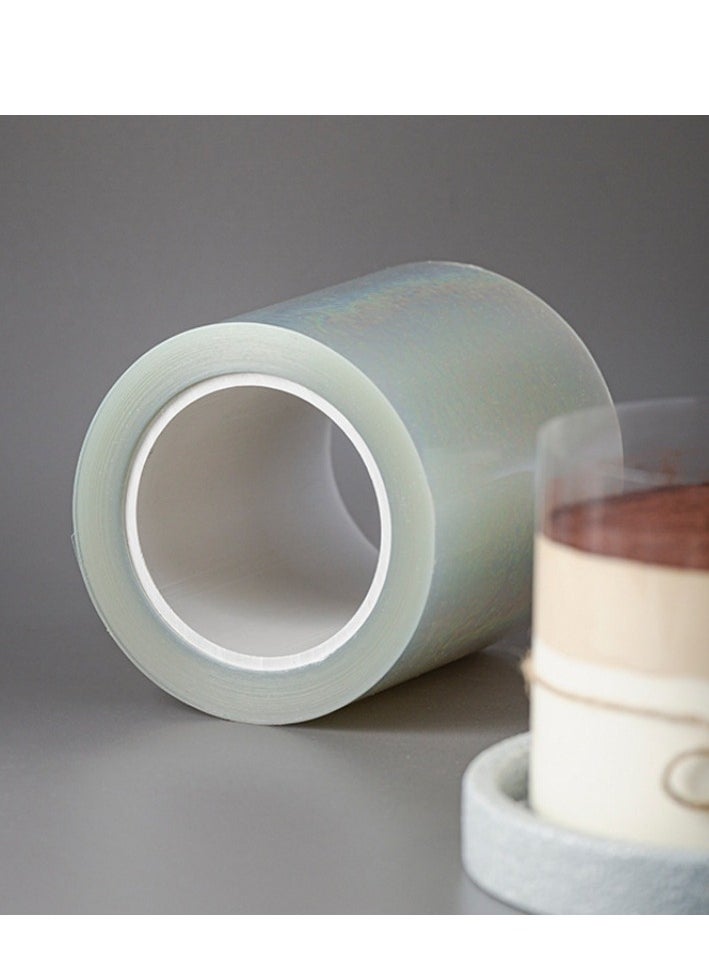 Generic 10cm Clear Cake Film/Acetate Film Sheet/Acetate Cake Collar/Acetate Roll/Cake Collar/Cake Surround Film/Mousse Cake Sheets Surrounding Edge Transparent For Cake Decoration  - Image 3