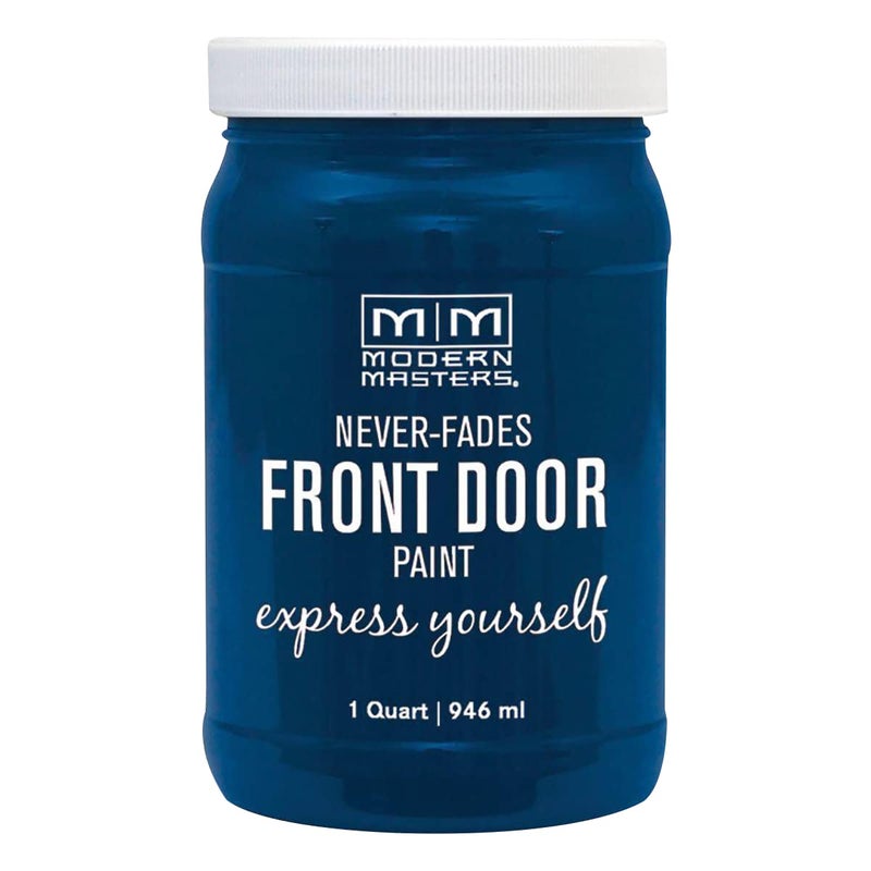 Modern Masters 1 qt 275274 Serene Front Door Paint Water-Based Exterior Enamel, 32 Fl Oz (Pack of 1) - Image 5