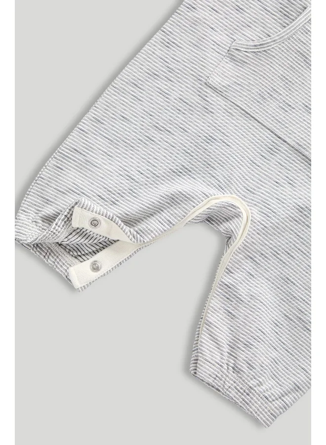 mothercare Grey All-in-One and Hat Set