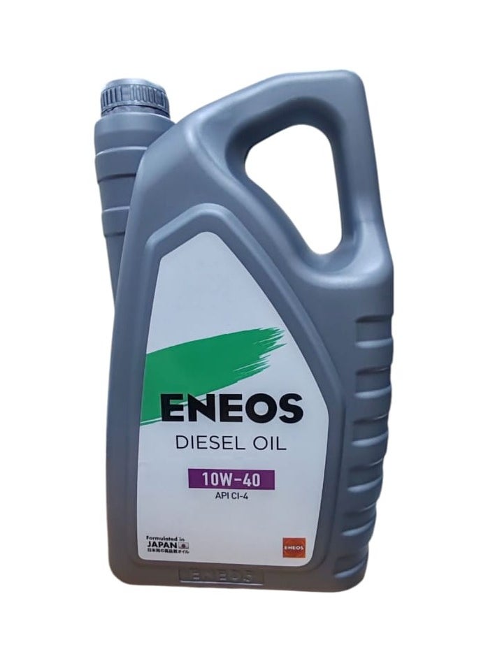 Oil ENEOS DIESEL 10W40 SEMI-SYNTHETIC OIL-CI-4-5Ltr, EMA16020005 