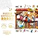Purdicra Wooden Puzzles for Adults Dreamy Tabby Cat Wooden Jigsaw Puzzle Unique Animal Shaped Wood Puzzles Adult Christmas Birthday Gifts for FriendsFamily Home Decor 114 81 in 180pcs - Image 4