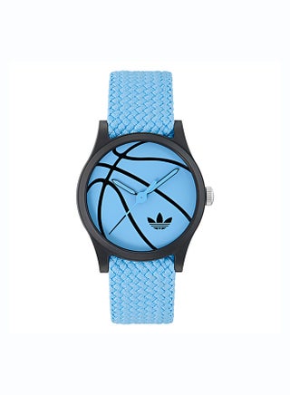Uni Game One Blu Dl Blk Cs 39 Mm Qtz Blu Nyl Ss25