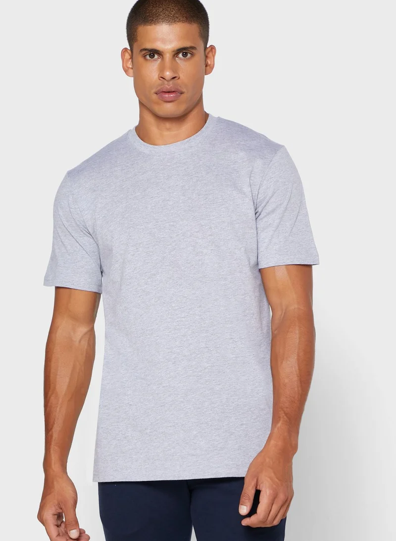 Seventy Five Basics 5 Pack Essential Crew Neck T-Shirts