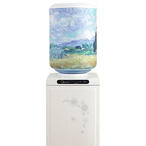ZUYYON Water Dispenser Bucket Dust Proof Cover for 5 Gallon Water Bottles 5 Gallon Water Cooler Cover Reusable Fabric Bucket Decor for Home Office Kitchen - Image 1