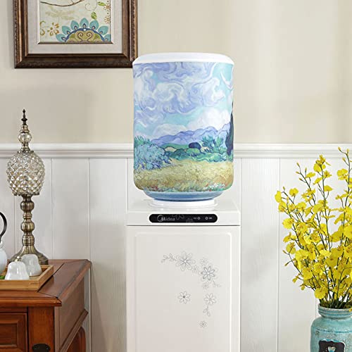 ZUYYON Water Dispenser Bucket Dust Proof Cover for 5 Gallon Water Bottles 5 Gallon Water Cooler Cover Reusable Fabric Bucket Decor for Home Office Kitchen - Image 3