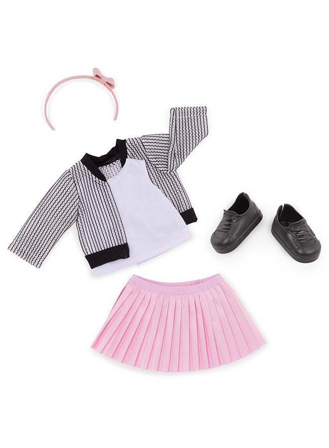 Our Generation Fashionable 18-inch Girl Doll with Jacket & Skirt, Gifting Toys, Age 6+ years, Character-Jacinta - Image 2