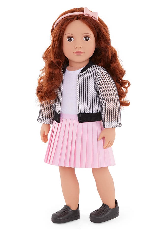 Fashionable 18-inch Girl Doll with Jacket & Skirt, Gifting Toys, Age 6+ years, Character-Jacinta - pzsku/Z3C104B5EA87363C5508BZ/45/_/1729159980/2bc994d4-2535-481e-90cc-a0dccfb78124