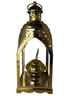 Ramadan Decor - Golden Metal Incense Lantern with Mosque Design - pzsku/Z3C107AA187AA517BBEF7Z/45/_/1737992891/fc32cb2d-5720-42a6-a7ba-681427247311