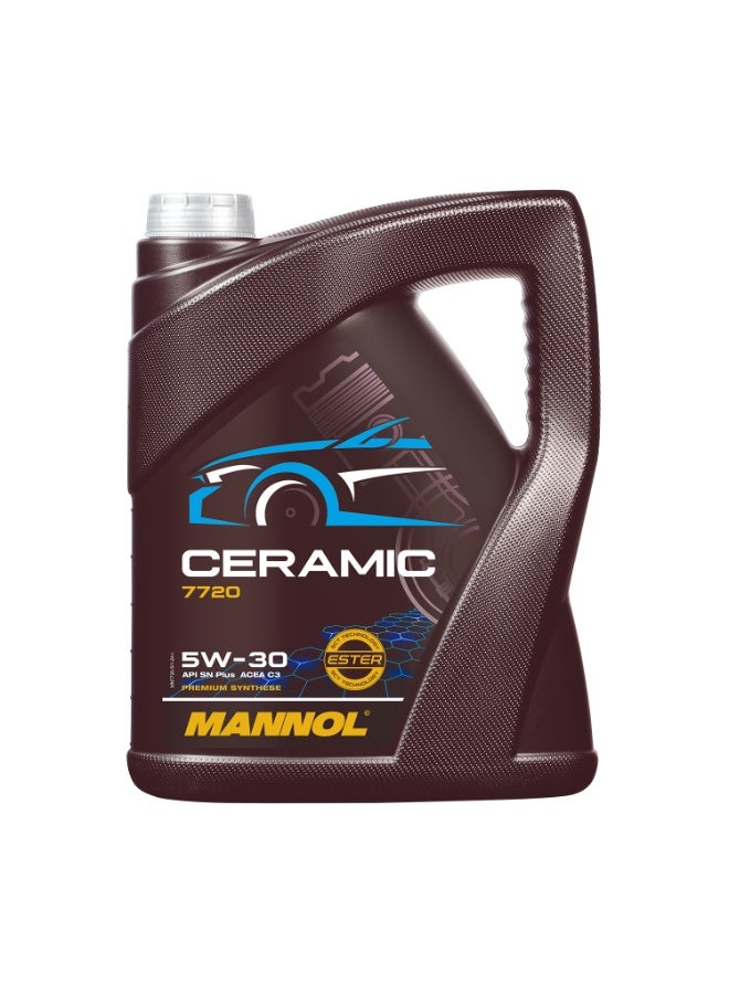 MANNOL MN7720 Ceramic 5W-30 5L - Image 2