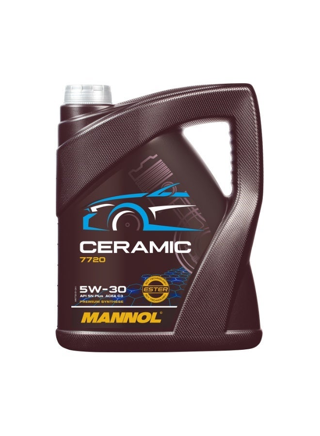 MANNOL MN7720 Ceramic 5W-30 5L - Image 1