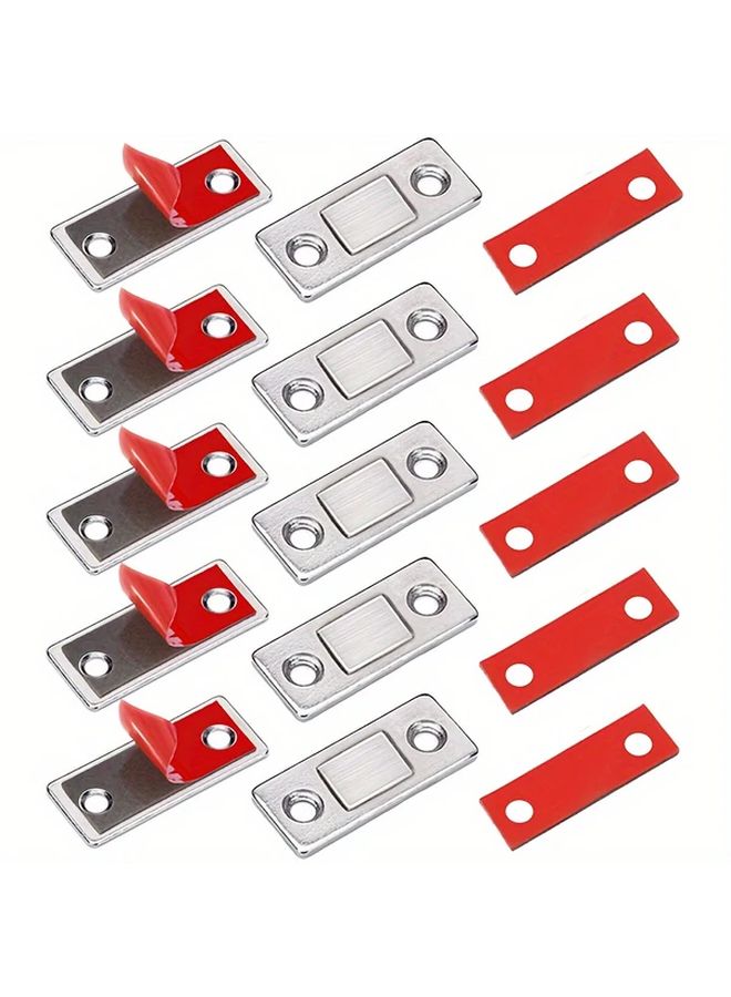 Jiayi Magnetic Catch 4pcs Cabinet Locks Easy Installation For Kitchen And Closet - Image 2