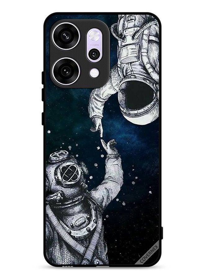 Covernex Oppo Reno14 Protective Case Cover Astronaut And Diver - Image 1